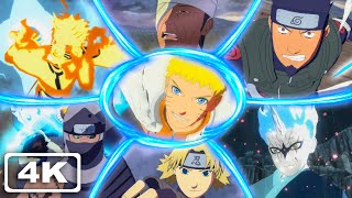 All Wind Style Jutsus & Ultimate Jutsus (4K 60fps) Naruto Storm 4 Next Generations