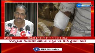 Live Lion Attack Video Viral: તુવેરના પાક વચ્ચે બેઠેલા સિંહે અચાનક ઘરે જઈ રહેલા ખેડૂત પર કર્યો હુમલો