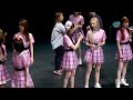 4k 20181003 유니티 uni.t 팬사인회 현주 따라하며 놀리는 윤조 앤씨아 직캠 성암아트홀