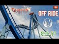 Griffon Off Ride Footage 5K UHD | Free Use with Credit | B&M DiveCoaster Busch Gardens Williamsburg