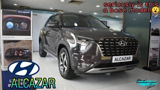 Hyundai ALCAZAR prestige(base variant)||full loaded,value for money||