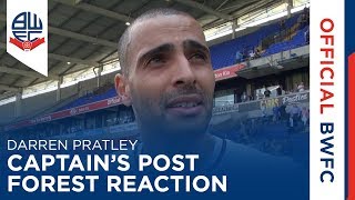 DARREN PRATLEY | Captain's post-Nottingham Forest reaction