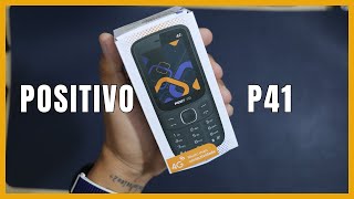 POSITIVO P41 UM TELEFONE MUITO BARATO PARA SUA VOVÓ OU VOVÔ  MELHOR QUE P21