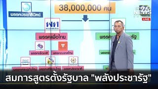 อนาคตหลังปิดหีบ ใครเป็นนายกฯ : 19 ล้านคะแนน สมการสูตรตั้งรัฐบาล พปชร. ล้านคะแนน | Nation Election