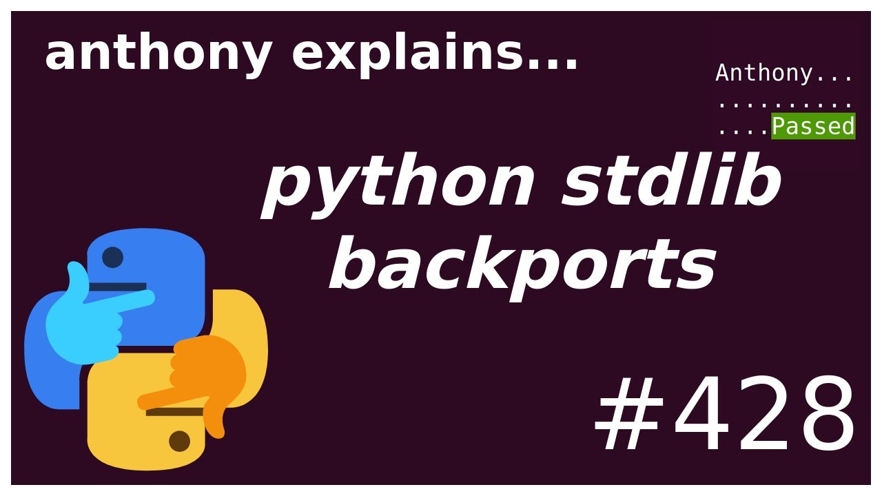 How To Use Python Backports Setup Py Intermediate Anthony Explains