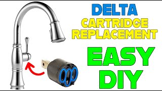 How to Replace Delta Diamond Cartridge RP73000 | Handle/Bonnet Nut/Bonnet Cap/O-Ring | EASY DIY