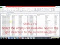 Excel Function Keys and Shortcuts Excel Function Keys and Shortcuts