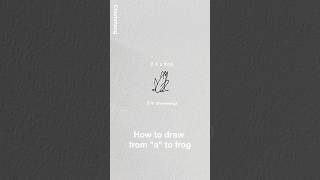 How to draw a frog (super easy)