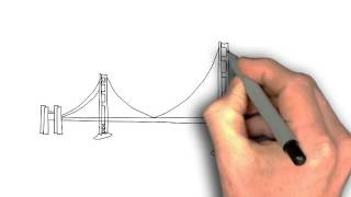 how to draw bridge