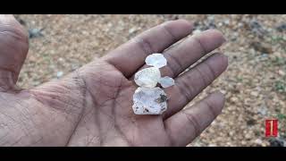 Finding rear broken crystals in Tuggali \u0026 Vajrakarur Village!| Finding Diamonds in the field | [HD]