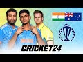 🇮🇳 India vs Australia 🇦🇺 • World Cup 🏆 Prediction • Cricket 24