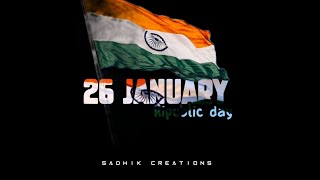 26 January Coming Soon Status| Republic Day Status Full Screen Status 2023|happy republic day status