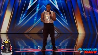 Phillip Lewis Full Performance & Intro | America's Got Talent 2024 Auditions Week 2 S19E02