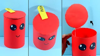 How to Make Trash Bin From Plastic Bottle | DIY Handmade Trash Bin | Paper Trash Bin Idea