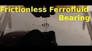 Frictionless Ferrofluid Bearings