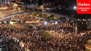 Protesters In Tel Aviv Gather To Call For The Release Of All Remaining Israeli Hostages