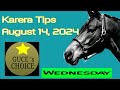 AUGUST 14, 2024 KARERA TIPS & ANALYSIS by @guceschoice   Live  Racing at METRO TURF starts 5 PM