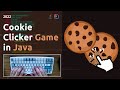 ASMR Programming - Cookie Clicker Game -  Java Swing Tutorial