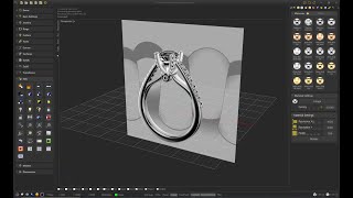 How to create Diamond Ring with CrossGems