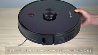 Proscenic M7 PRO Robot Vacuum Cleaner| How to deal with device recharge problem