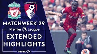 Liverpool v. Bournemouth | PREMIER LEAGUE HIGHLIGHTS | 3/7/2020 | NBC Sports
