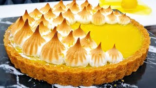 Lemon Meringue Pie, Lemon Tart Recipe|柠檬挞，柠檬马林派食谱|清新，不过酸不过甜|Refreshing, Not too sour not too sweet