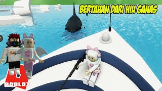 Ngakak!! Kita malah dikejar Hiu | sharkbite Roblox Indonesia lucu