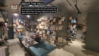 BookXcess Kong Heng Ipoh in a former United Asian Bank Branch Vault Perak