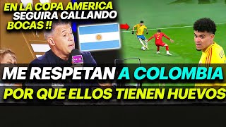 ARGENTINOS PONEN EN SU LUGAR A TODOS LOS QUE HABLABAN MAL DE COLOMBIA !! COLOMBIA ES EL MAS FUERTE