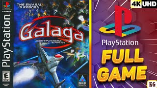 Galaga: Destination Earth [PS1] Gameplay Walkthrough FULL GAME [4K60ᶠᵖˢ UHD🔴]