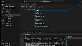 Python Files 4 0 - Write, Read and Append