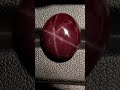 6 ray star Garnet cabochon 28.65 CTS www.puritygems.etsy.com