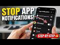 Turn Off App Notifications on Phone – Step-by-Step Guide