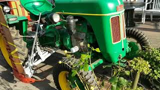 Oldtimer tractoren Bautz AS 120 °1952 en Hanomag R 2017 A °1957