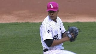 ARI@CWS: Quintana fans five over six innings