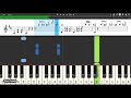Deltarune Chapter 2 OST - Dialtone - Piano tutorial and cover (Sheets + MIDI)