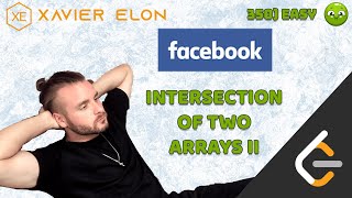 LeetCode 350 | Intersection of Two Arrays II | Solution Explained (Java + Whiteboard)