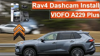 2019-2024 Rav4 Dashcam Install - Viofo A229 Plus