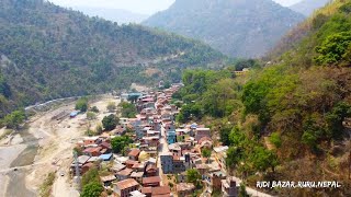 Ridi Bazar | Ruru | Nepal | Drone Aerial View | Photo Frame Nepal