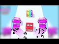 ЭВОЛЮЦИЯ ЧИСЛА КУБИКОВ МАКСИМАЛЬНЫЙ УРОВЕНЬ jelly run 2048