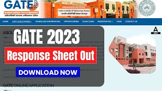 GATE Response Sheet 2023 | GATE 2023 Response Sheet | GATE Response Sheet Out!😱🔥