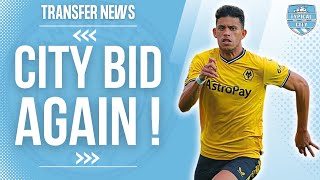 Manchester City BID AGAIN For Matheus Nunes! Man City Transfer News