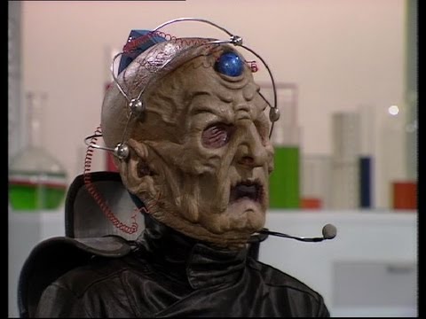 The Doctor and Davros reunite Resurrection of the Daleks Doctor Who