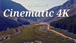 DJI Mini 2 Cinematic 4k Drone Footage | Glendalough County Wicklow Ireland |