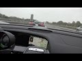 350 km/h (218 mph) 918 chasing Koenigsegg Agera R on German Autobahn Porsche vs Koenigsegg