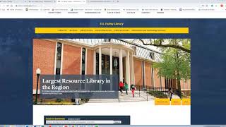 Library Orientation for Graduate Nursing Students