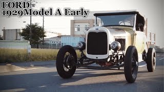 【HOT ROD】フォードモデルA 街を走れば振り返られる事間違いなし！約100年前の車