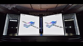 2019 Samsung Galaxy Note 10 Opening Light Show Taiwan