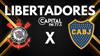 CORINTHIANS X BOCA JUNIORS | AO VIVO | LIBERTADORES |