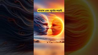 বাতাস এবং সূর্যের লড়াই । ক্ষমতার অহংকার Best ✅Edit For Muslims🕋 #shorts #subhanallah #allah#islamic